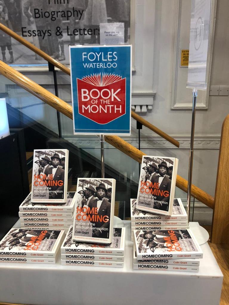 October = Black history month. Come join us 24 Oct for <a href="/colincraiggrant/">colin grant</a>'s FREE fascinating online talk on the Windrush generation. He'll discuss his book 'Homecoming' currently Book of the Month <a href="/Foyles/">Foyles Bookshop</a> Sign-up &amp; full details ⬇️&amp; via word-on-the-street.weebly.com