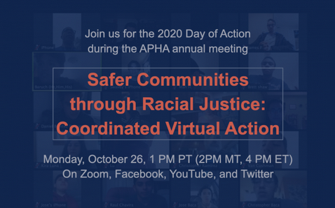 preventioninst's tweet photo. Please join us on Oct. 26 for a coordinated virtual action to support safer communities through #racialjustice! You'll hear from people leading local and nat'l campaigns and take action to support them. Check out the awesome speakers and register today! https://t.co/aLnMKBbsRk https://t.co/LJJXUFWbRh