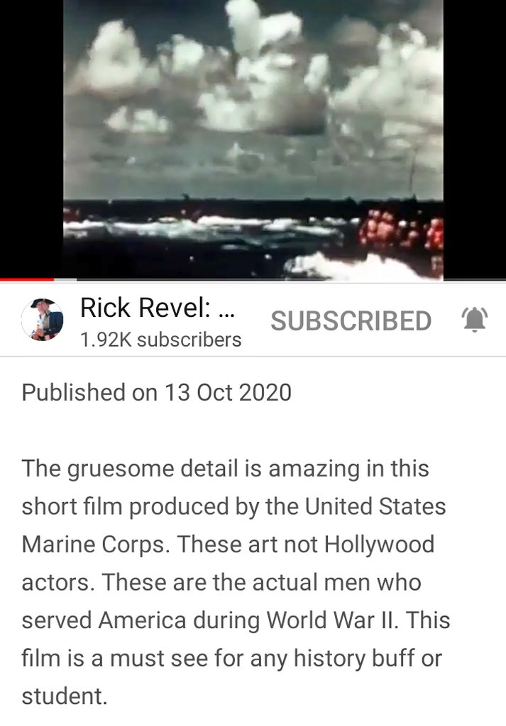 Ruperthucks's tweet photo. @realDonaldTrump @USNavy shout out to my uncle who was on the #USSPringle ; he "miraculously" survived to have a successful life
a @shriners
Check out @rickrevel @YouTube released today--raw footage not filmed in Hollywood #RickRevel https://t.co/cyBbsBucym