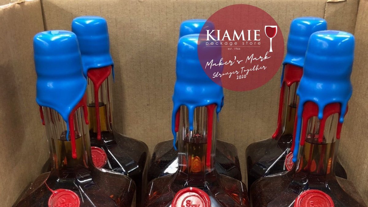 kiamie_package's tweet photo. 2020 Powder Blue Maker’s Mark Bottles are now available at https://t.co/GfNt7gvKFt Hotty Toddy! #StrongerTogether https://t.co/o0fLFfXYgG