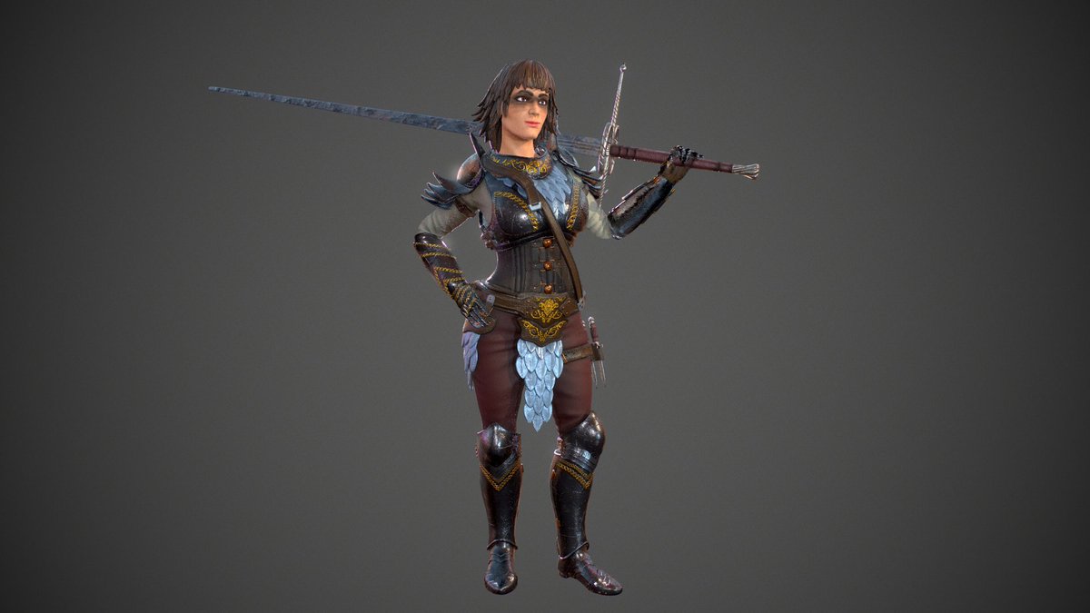 Myrna_Art's tweet photo. Es #PortfolioDay !!! Soy una modeladora 3D de Barcelona y actualmente estoy completando mi portfolio y buscando empleo. 🤗 

Utilizo Zbrush, 3DsMax, Topogun y Substance Painter mayoritariamente! 

https://t.co/cV7GPGm7gp

#3D #modelling #zbrush #3dsmax #3Dartist #substancepainter https://t.co/xzTudkvmm3
