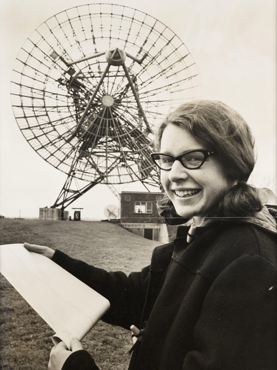 4. Jocelyn Bell-Burnell is best known for discovering the first four pulsars! Pulsars are rapidly spinning neutron stars that radiate out of their magnetic poles.