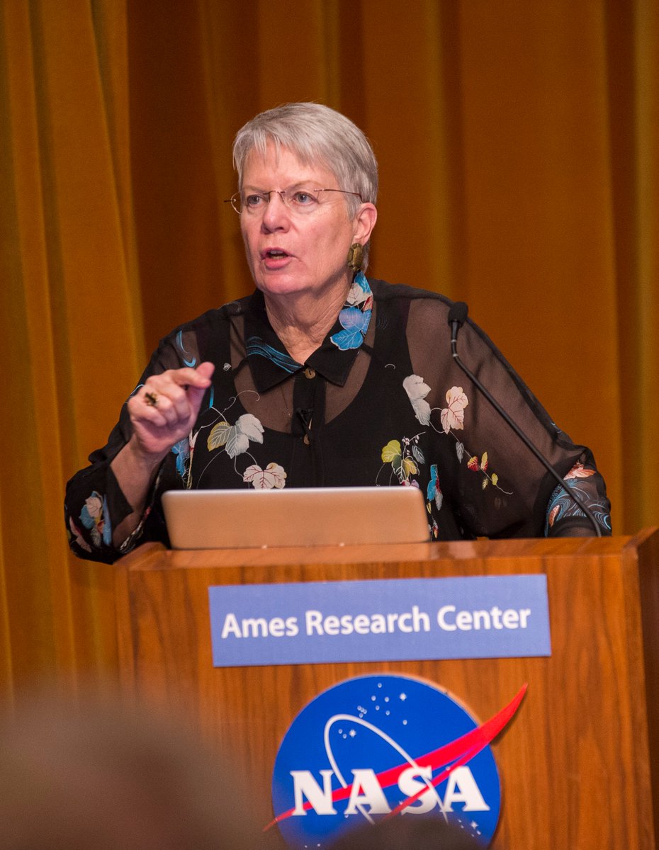 5. Jill Tarter is a trailblazer in the search for extraterrestrial intelligence, or SETI. She was a chair of the  @SETIInstitute, and inspired the character of Ellie Arroway in the novel (and movie) Contact.
