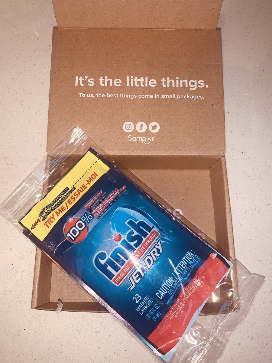 LoveLaneeDotCom's tweet photo. The way @TheSamplerApp came in clutch with this @FinishDetergent sample 🙏🏾 #SamplerContest https://t.co/Dl0XcxIOQt