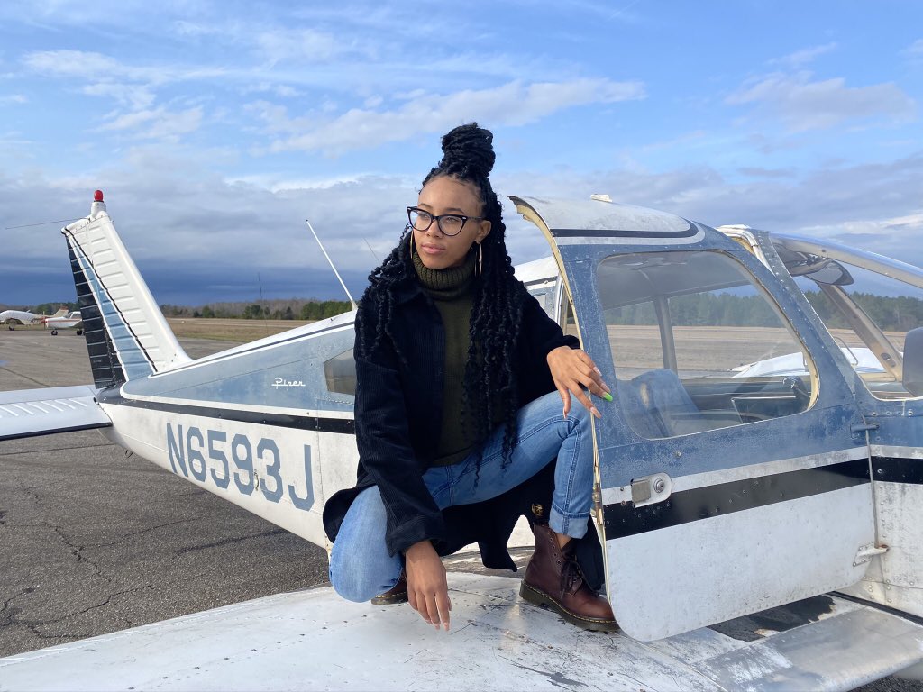 Only 2% of pilots are African-American. Less than 1% are black women. I’m adding to that 1%.

I’m officially a private pilot. Training straight out of the home of the Tuskegee Airmen.