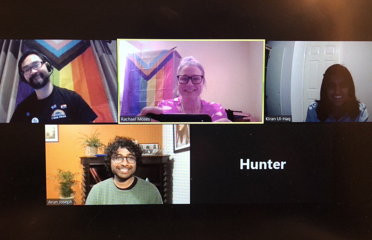 Rachael Moses (@nhsrachaelm) on Twitter photo Final AHP Role Model Podcast: AHPs from ethnically diverse backgrounds and #LGBTQIA+ community
This incredible panel share experiences, anxieties, insights & hope. Completely moving. Please listen & learn #AHPsDay2020 ⬇️
@arunjosephg
<a href="/musedNeuroOT/">Ed Sum (he/him) 🏳️🌈❤🏴</a>
<a href="/QthePhysio/">Kiran aka Q</a>
@Hunter_2802 Final AHP Role Model Podcast: AHPs from ethnically diverse backgrounds and #LGBTQIA+ community
This incredible panel share experiences, anxieties, insights & hope. Completely moving. Please listen & learn #AHPsDay2020 ⬇️
@arunjosephg
<a href="/musedNeuroOT/">Ed Sum (he/him) 🏳️🌈❤🏴</a>
<a href="/QthePhysio/">Kiran aka Q</a>
@Hunter_2802