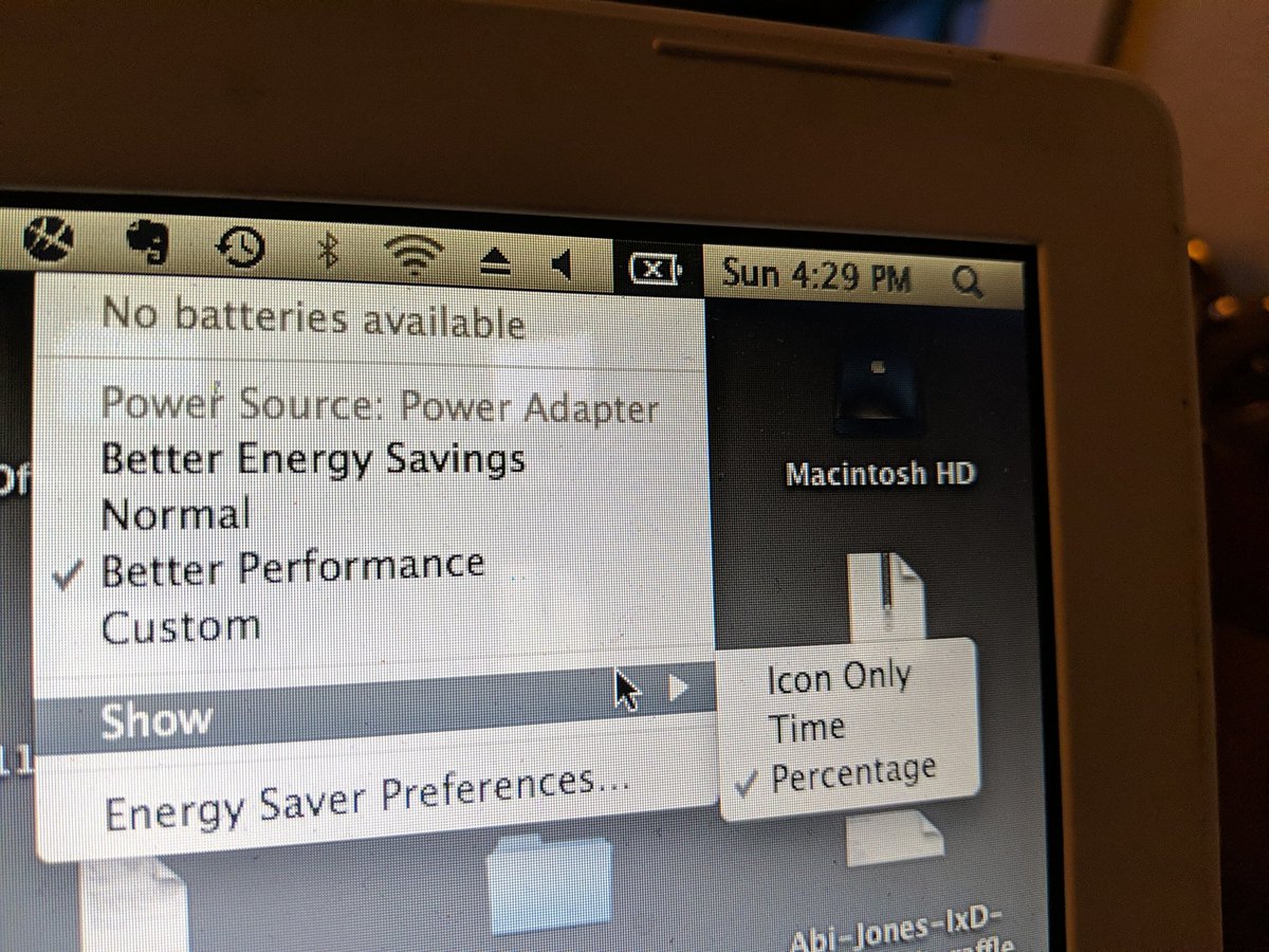 I've never seen this symbol (an X) on a battery before. It won't hold any charge and if I take off the magsafe it does a hard reboot (including resetting the system time/date to 2001)