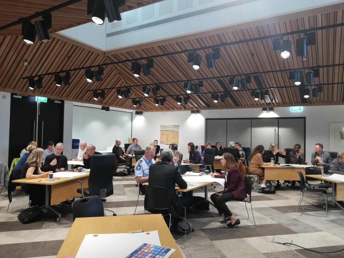 VeerOffTrack's tweet image. So many rangatira and good humans here at @UCNZ to workshop what the future holds for the city and how the #knowledgecommons can contribute to this. Lots of questions and lots of ideas and heaps of work ahead of us. What&apos;s the word for excitable fear, @susierstevens ?