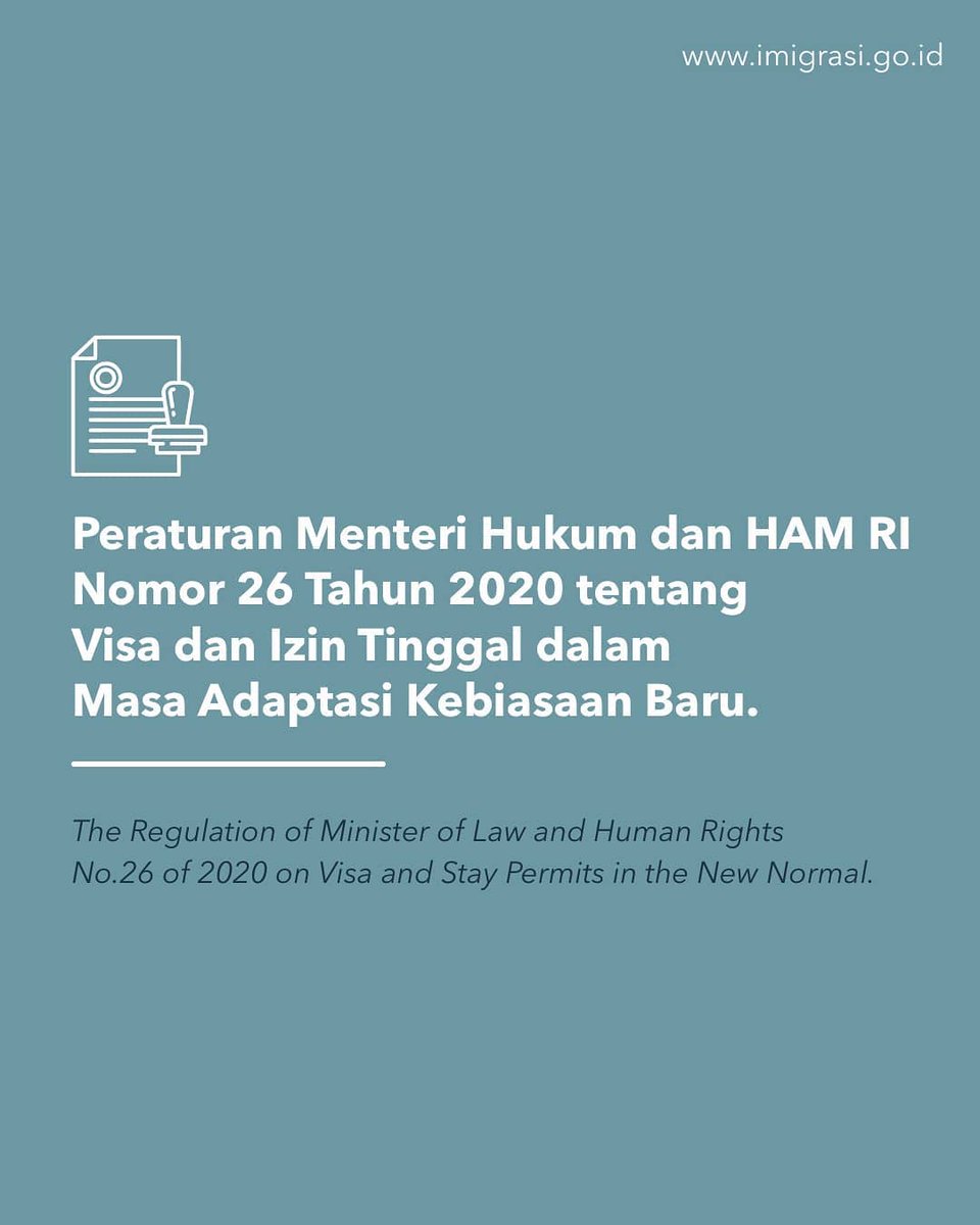 IndonesiainDC's tweet photo. Here are new provisions for foreigners during ur stay in 🇲🇨. Pls be advised to notice some points!
For more details, download the info sheet on https://t.co/LljDdhFq8f
Source: @ditjen_imigrasi
#Immigration #regulation #visa #visaservices #offshorevisa #onshorevisa #staypermit https://t.co/givFEFVqMz