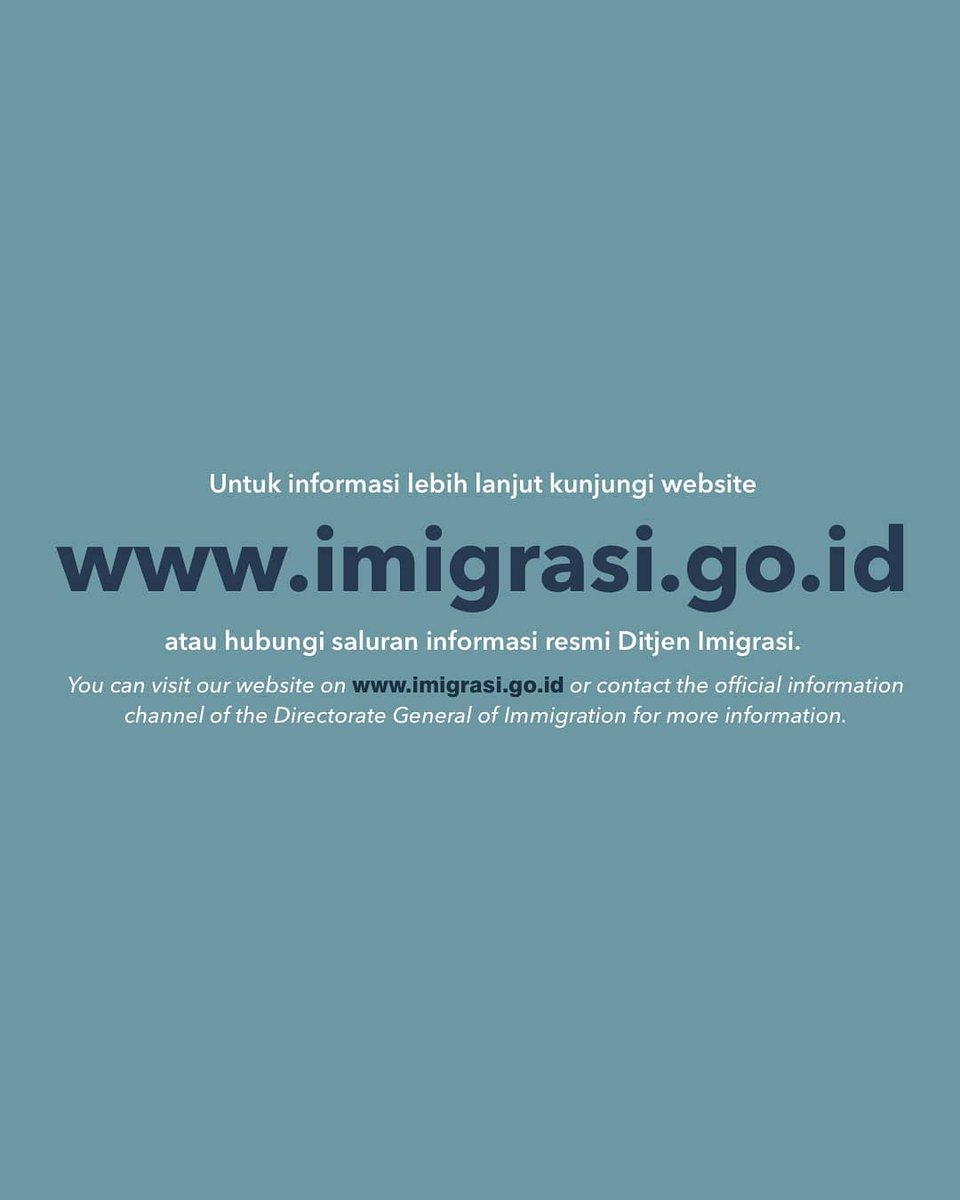 IndonesiainDC's tweet photo. Here are new provisions for foreigners during ur stay in 🇲🇨. Pls be advised to notice some points!
For more details, download the info sheet on https://t.co/LljDdhFq8f
Source: @ditjen_imigrasi
#Immigration #regulation #visa #visaservices #offshorevisa #onshorevisa #staypermit https://t.co/givFEFVqMz