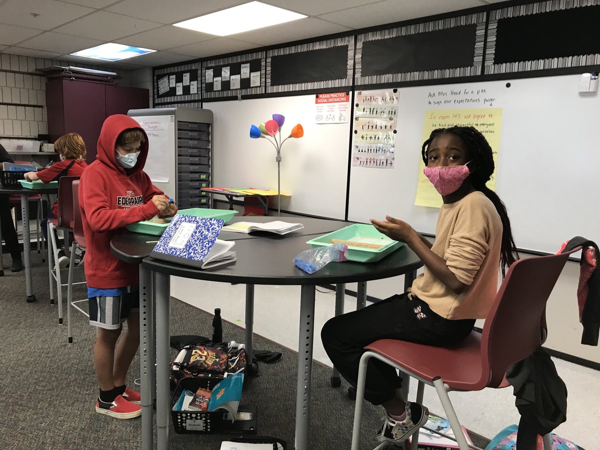 Using our conceptual models of the playground to create physical models. #wearescientists