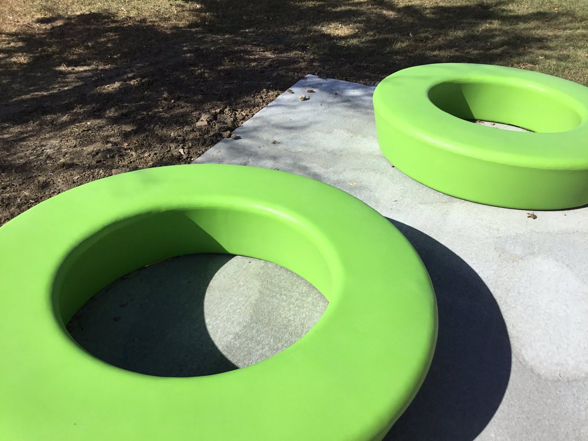 Mustangs_ML's tweet photo. What’s this, you ask?!?!   Some of our new outdoor classroom has been installed.  How fun is this!??! https://t.co/3rB7EEOTYK