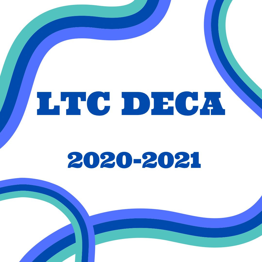 LTC_DECA's tweet photo. We are so excited to announce that we WILL be having DECA this year! Both face to face and virtual students can participate. Make sure to pick up a form in Ms. Dunovant’s room or email her for a form. Please turn your $40 in by October 22! https://t.co/Kl3CSmzAUu