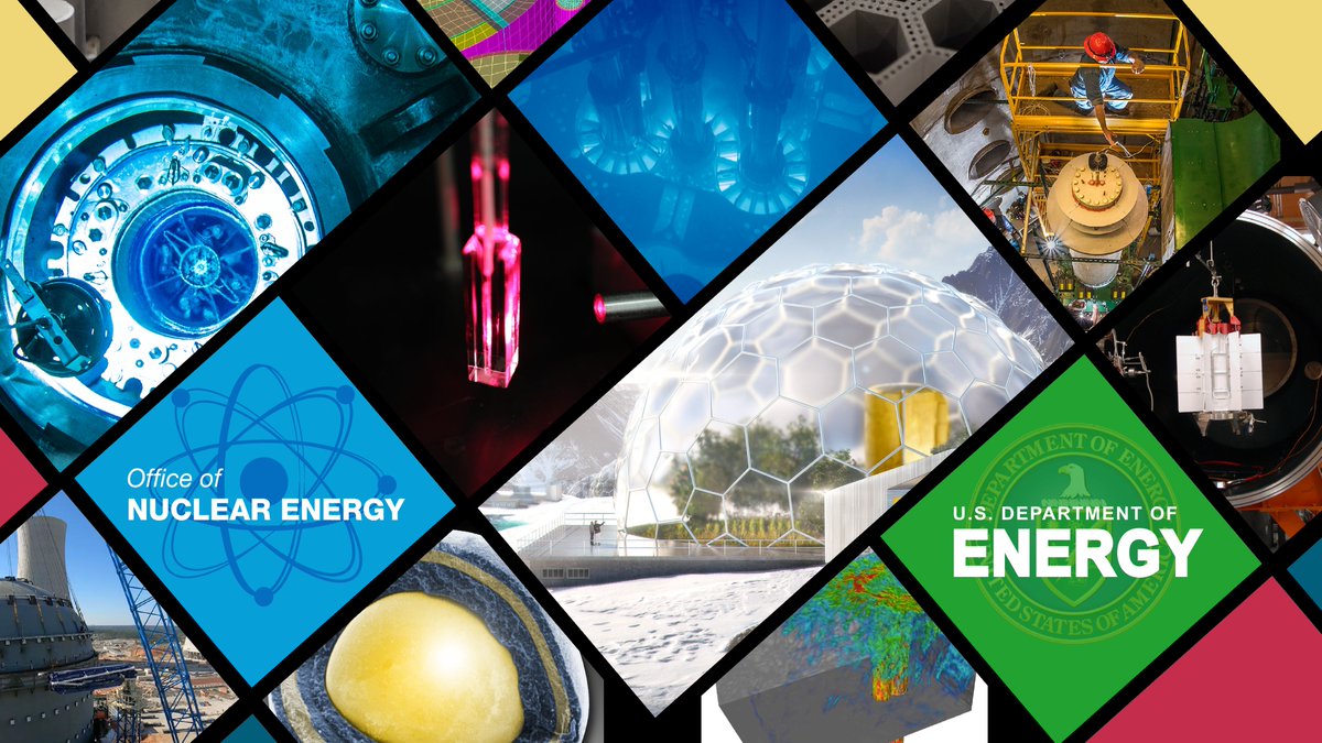 BREAKING: <a href="/SecBrouillette/">Dan Brouillette</a> announces <a href="/TerraPower/">TerraPower</a> and <a href="/xenergynuclear/">X-energy</a> teams as first selections of <a href="/ENERGY/">U.S. Department of Energy</a>’s Advanced Reactor Demonstration program. Both reactor designs are expected to be operational within the next 7 years. 

➡️ bit.ly/3iTNkaf