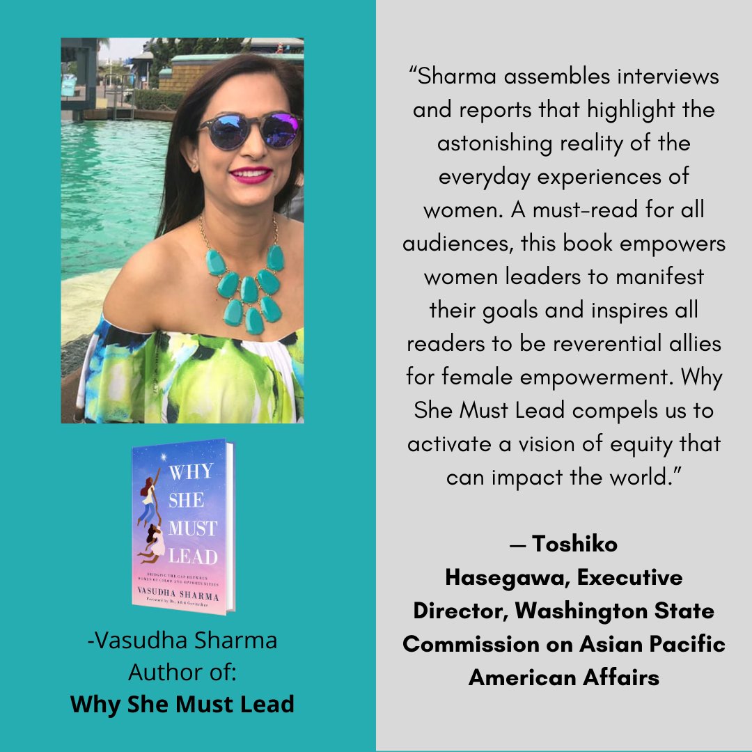 vasudhasvoice's tweet photo. #whyshemustlead #leadership #diversity #diversityandinclusion #diversitymatters #diversityisbeautiful #womenleaders #womeninbusiness #businesswoman #bosslady #mompreneuer #author #book #bossbabe #equity #equityandinclusion #femaleentrepreneur #beaguest https://t.co/xVEXZUMXsJ