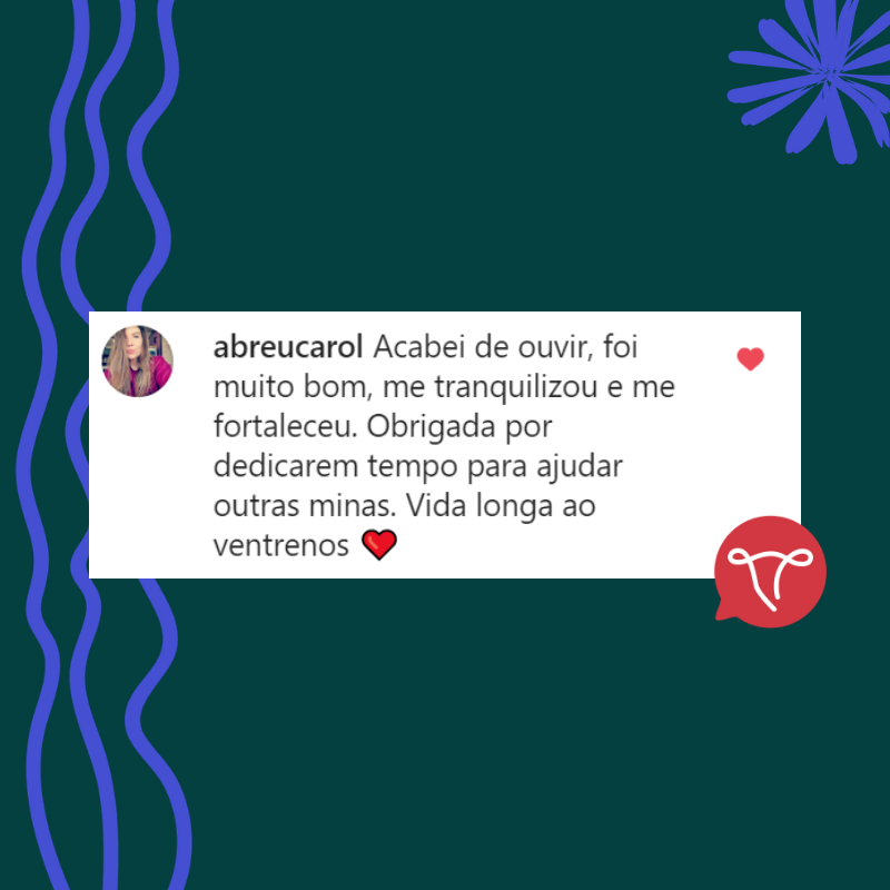 Informação de qualidade + conversa + afeto = força e tranquilidade em situações que às vezes parecem muito difíceis. Obrigada pela escuta <a href="/abreucarol/">Carol</a> ❤
#mulherespodcasters #ventrenos #podcast #podcastbr #tranquilidade #força #mulheres #conversa #afeto #carinho #corpofeminino