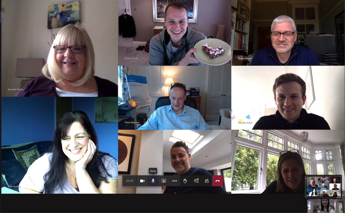 YasminFennell's tweet photo. Today i really enjoyed our 'Team' virtual cake &amp; brew meeting to show support for @mentalhealthorg &amp; I really believe it is so important to be able to talk, laugh and joke with one another in these unusual times 👀🍰🧁☕️ ps.... our mini bake off is absolute gold 👏 @TeaAndTweet https://t.co/XI248pElVJ