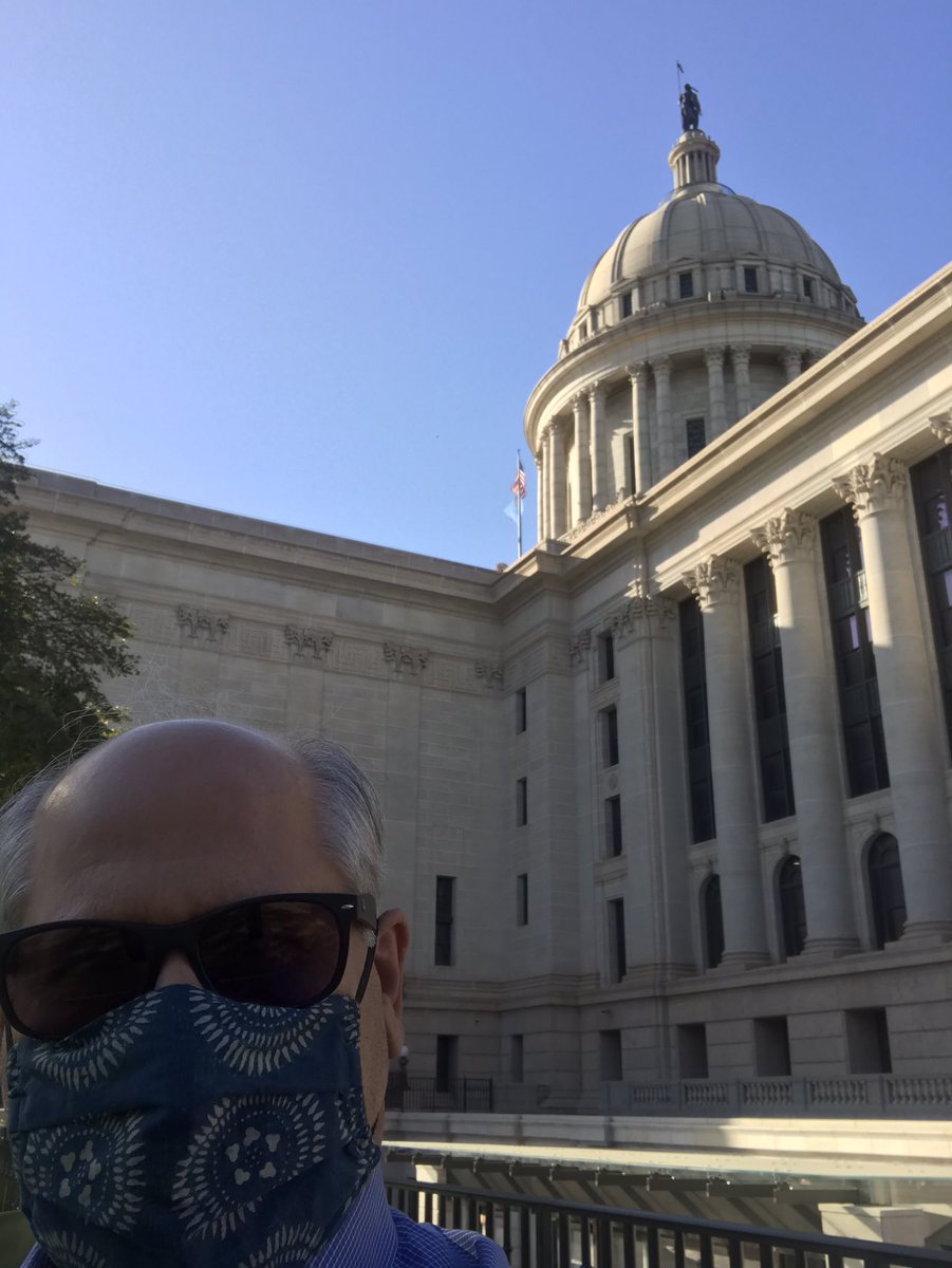 D5Studio's tweet photo. Testing new lighting tonight at the OK State Capitol. Proud to lead the charge as Project Principal @fsb_ae fit this part of the Capitol restoration. Working with @Lampartners Check back at 8 pm for the light show. https://t.co/Ms8NjRtnXF