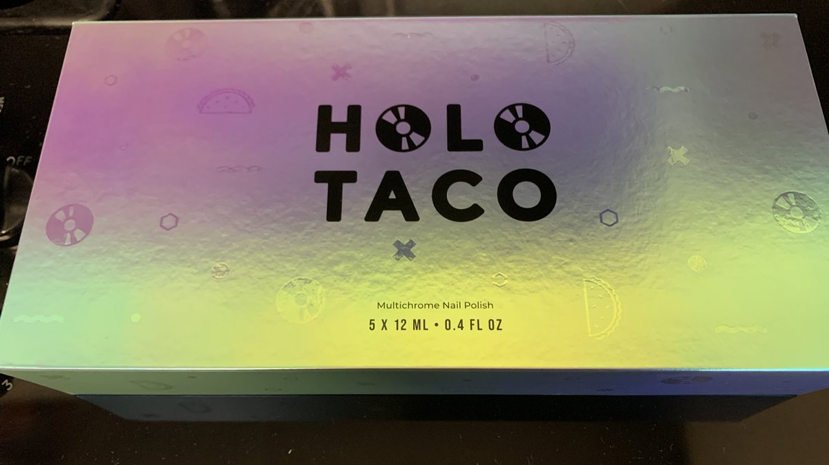MsNightmareNova's tweet photo. IM IN LOVE! Happy Name Day to us, Cristine! @nailogical @holotaco #ishareabirthdaywithcristine #holotaco #multichromes https://t.co/tMCrcodVZF