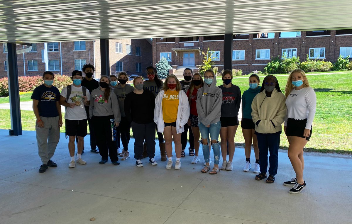 This is our newest group of Education Majors. Today they met in College Foundations for the last time. Their first college class at <a href="/WilliamPennU/">William Penn University</a> is officially complete! #WmPennEd