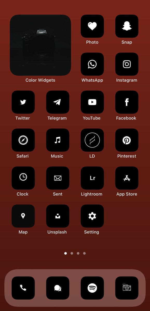 najlalmosa's tweet photo. Dark red wallpaper..
#ios14homescreen #Wallpapers #iso14
Download here .. https://t.co/i44wGMMzuO 👈🏻 https://t.co/hWRhl8Dc4Q