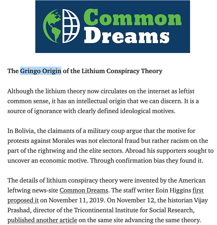 Lots of "cultural anthropology" dead-enders are just the softest limb of US regime change operationsI thought that after their embarrassing participation in Bolivia's 2019 coup, some of them would have the decency to shut the fuck up, but they're still out there going at it