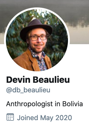 Lots of "cultural anthropology" dead-enders are just the softest limb of US regime change operationsI thought that after their embarrassing participation in Bolivia's 2019 coup, some of them would have the decency to shut the fuck up, but they're still out there going at it