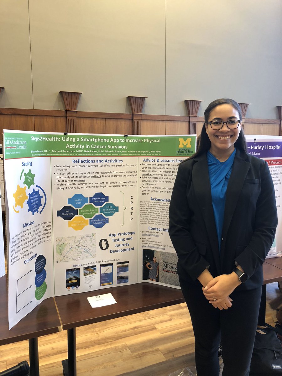Loving this #BlackInCancerRollCall! I’m Brianna Taffe, MPH, a post-Masters CRTA Fellow at the National Cancer Institute and my research focuses on social isolation and loneliness in cancer survivors! Undergrad -> MPH #BlackinCancer #BlackinCancerWeek