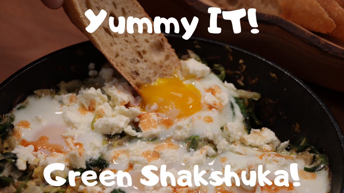YummyITFood's tweet photo. Check out our latest video "Green Shakshuka [ASMR] | Yummy It Food"

Watch Now: https://t.co/jWnXjYOsD7

#yummy #yummyit #yummyitfood #cookingvideo #howtomakegreenshakshuka #hometomakeshakshuka #shakshuka #greenshakshuka #healthybreakfast https://t.co/KZK047wKBH