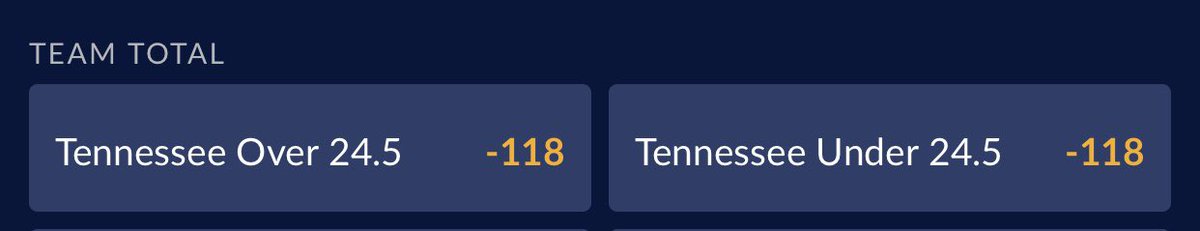 GeorgeRusic's tweet photo. π¨π¨π¨ Official Show Picks π¨π¨π¨
#Titans +3.5
#Titans Team Total - 24.5 - OVER
@InsideLines @SIASport @HouseMoney44 @DavidBastl @VPolati590 #FadeRusic https://t.co/vhLbs2Vy9U