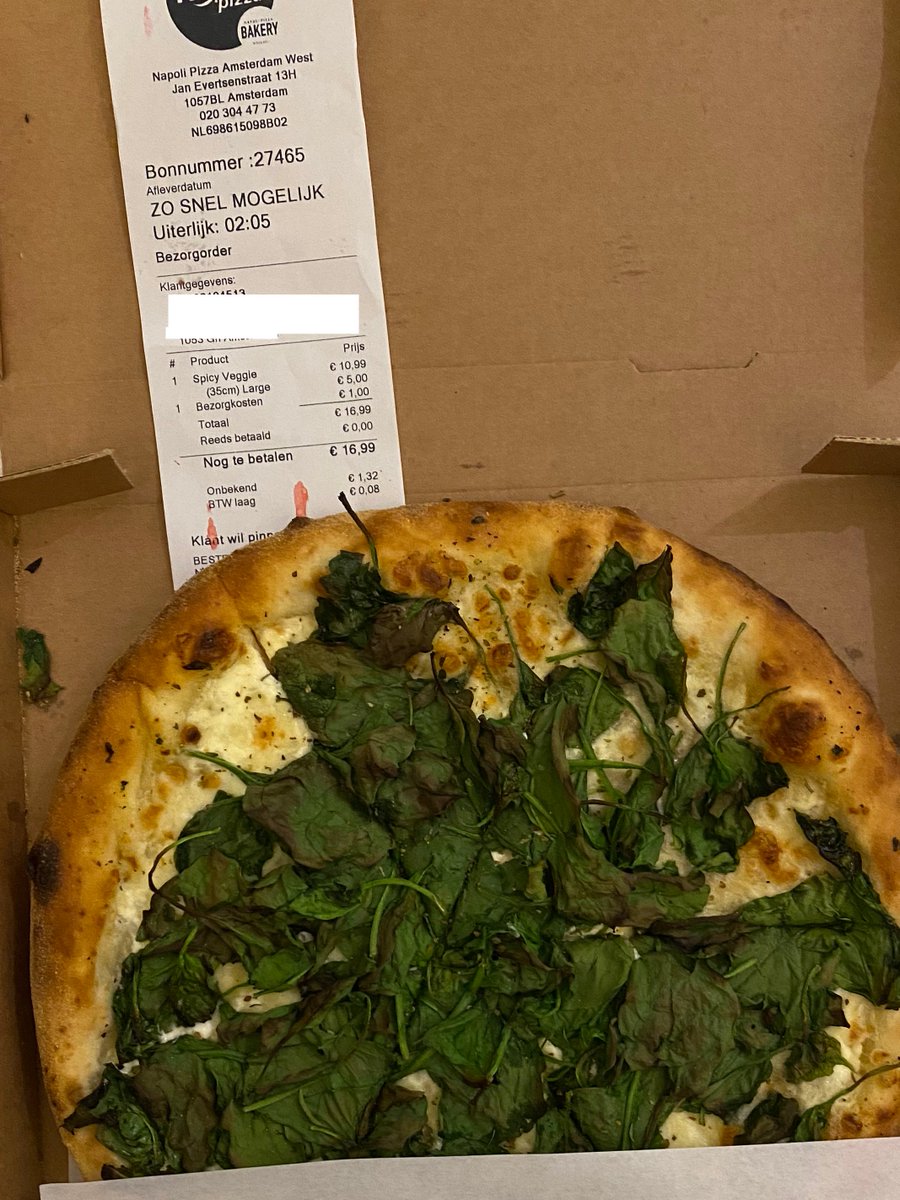 aveeraljain's tweet photo. In this picture - 35 cm Spicy Veggie Pizza with Tomato Sauce, Mozzarella, Red Onion, Bell Peppers, Mushroom, Cherry Tomato and Jalapenos" ordered on
@thuisbezorgd
Genius Fake Lister gaming system
#fakepizza #fakelisting #fakefood #foodwaste #EpicFail https://t.co/wbsUGtt3OV