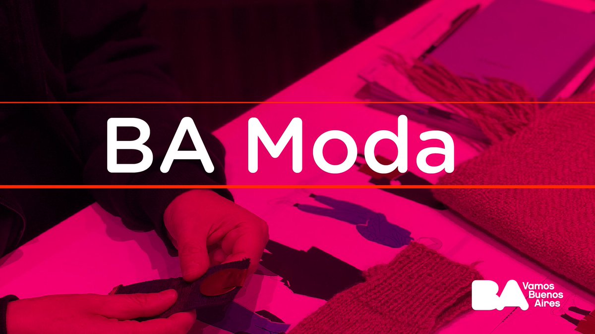 BAmodaydiseno's tweet photo. #BAModa #BAModa2020 ¡Participa con tu propuesta!
Tenés tiempo hasta el 14/10 👉🏻 https://t.co/MPTqKDR9Xe https://t.co/dBe67Sfsc8
