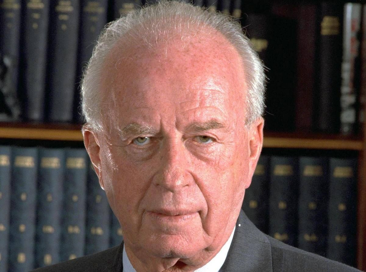 Mondoweiss's tweet photo. Yitzhak Rabin never evolved into a peacemaker, he retained his "warrior" attitude of openly resorting to the mass killing of civilians to serve his political aims throughout his entire career. https://t.co/beS9RlcONR #Palestine #Israel https://t.co/7ZXBFbOuXs