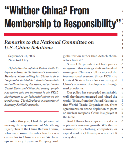 To conclude, the US has been hostile to China since at least 2009, but in spite of all that, China has been acting like the responsible stakeholder the US asked of China - responding to every US move - even Trump's insanity - with stability-enhancing countermoves.30/n