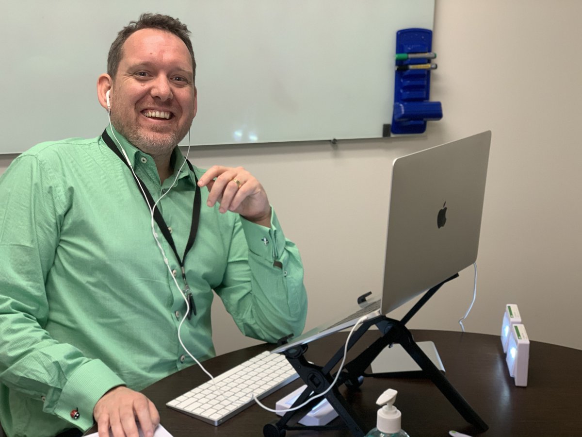 InternetNZ's tweet image. InternetNZ&apos;s Andrew Cushen getting ready to shortly welcome everyone back for Day 2 of NetHui. #NetHui 

See you all online! 2020.nethui.nz/programme/