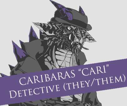 Kaiju_Noir's tweet photo. Introducing Detective Caribaras, Cari to those they think of as friends
In Kaiju Noir you'll take on their role as you solve mysteries in New Monstropolis
Just make sure you watch where you stomp, it's dangerous out there 🦖
#kaijunoir https://t.co/rY2AHLZwcI