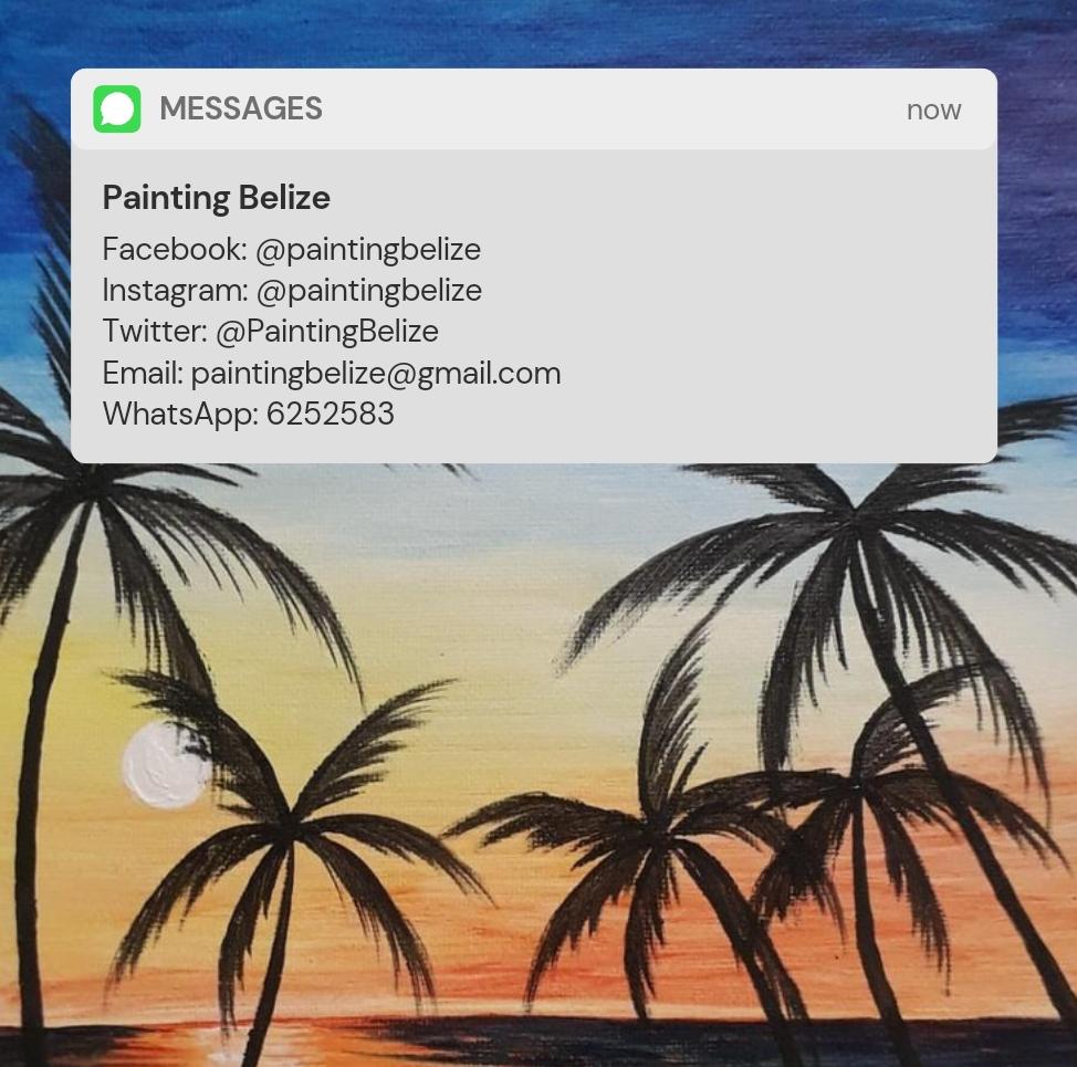 PaintingBelize's tweet photo. Belize has a tremendous amount of talent and Painting Belize will serve as an outlet for promoting Belizean artists and art awareness.

Artists interested in being featured can contact us. We will gladly showcase your work. https://t.co/YbOMe1NseW