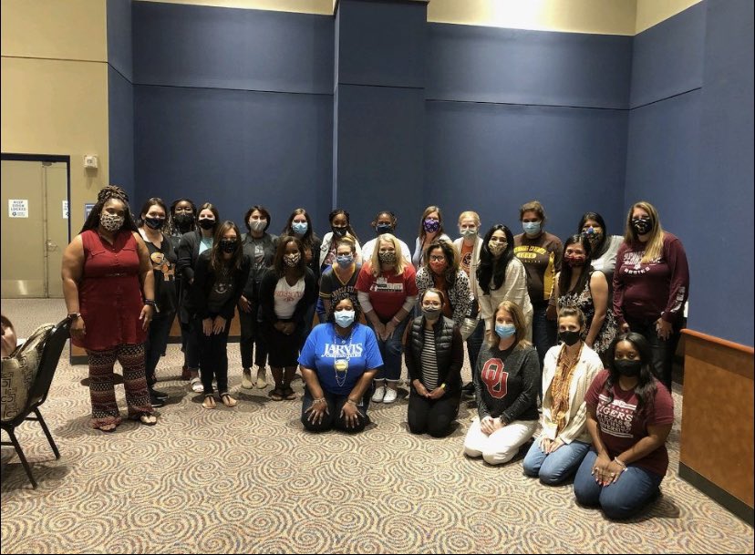 Vsims8811's tweet photo. A day spent with my fellow rookie counselors is always a great day!! @CFISDCounseling @CFISD https://t.co/P9l9MCd4jb