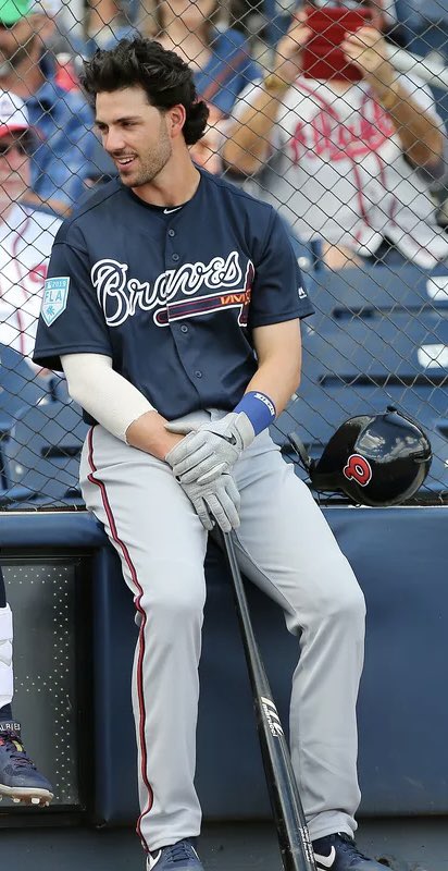 SportsTalkATL's tweet photo. If you get Ian Anderson, Dansby Swanson, Braden Shewmake, Charlie Culberson, and Thomas Rhett in a room together you could pass them off as an All Brother christian folk group from West Florida. https://t.co/4fXVd7vXCY