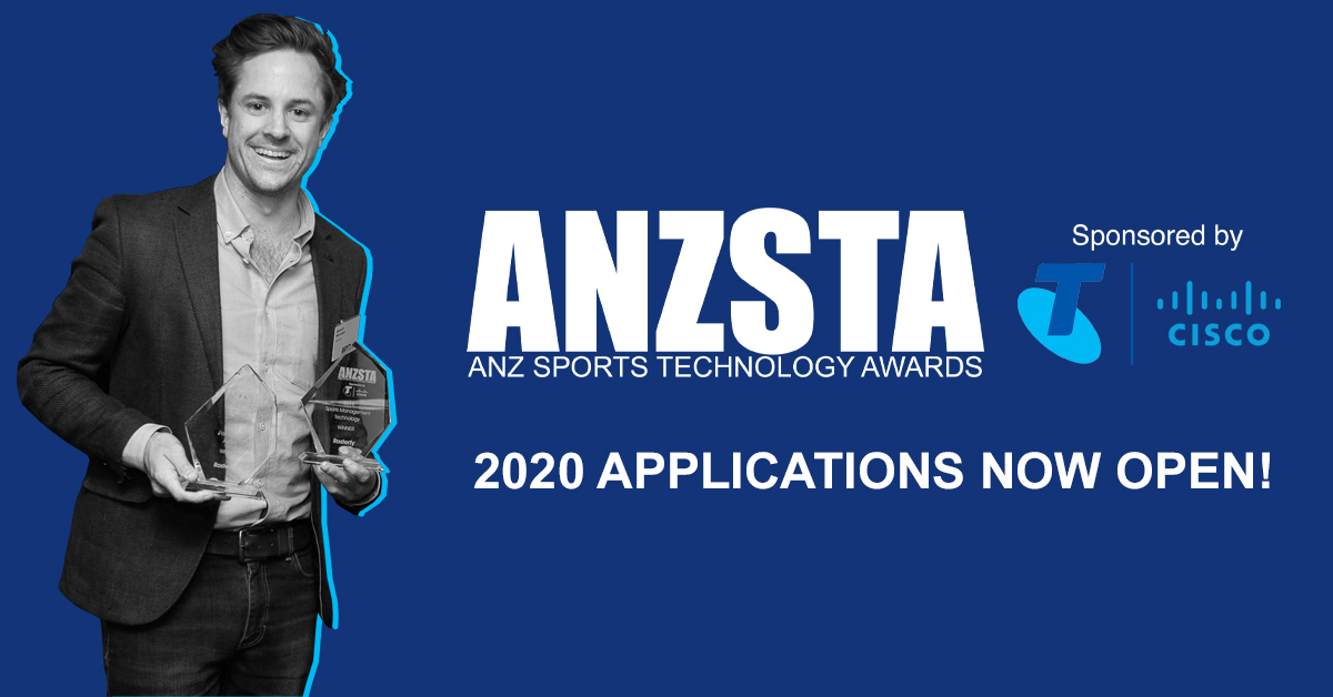 sportstechws's tweet photo. Do you have a technology project that has helped shape the sports landscape?
The #ANZSTA's return in 2020 celebrating those who have fueled the comeback to sports with their technology.
Applications are now open! Apply here; https://t.co/KAzoFpdFuO
#stws #sportstech #anzsta https://t.co/zRZ69egGha