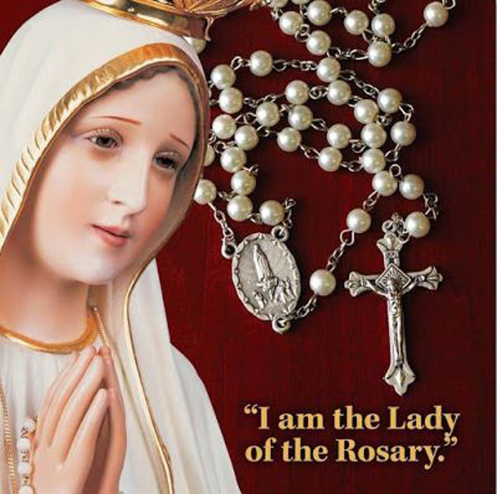 Prayers offered in the opening & closing of our Live Rosary are optional, including the novena prayers. Use as many or as few as you like.