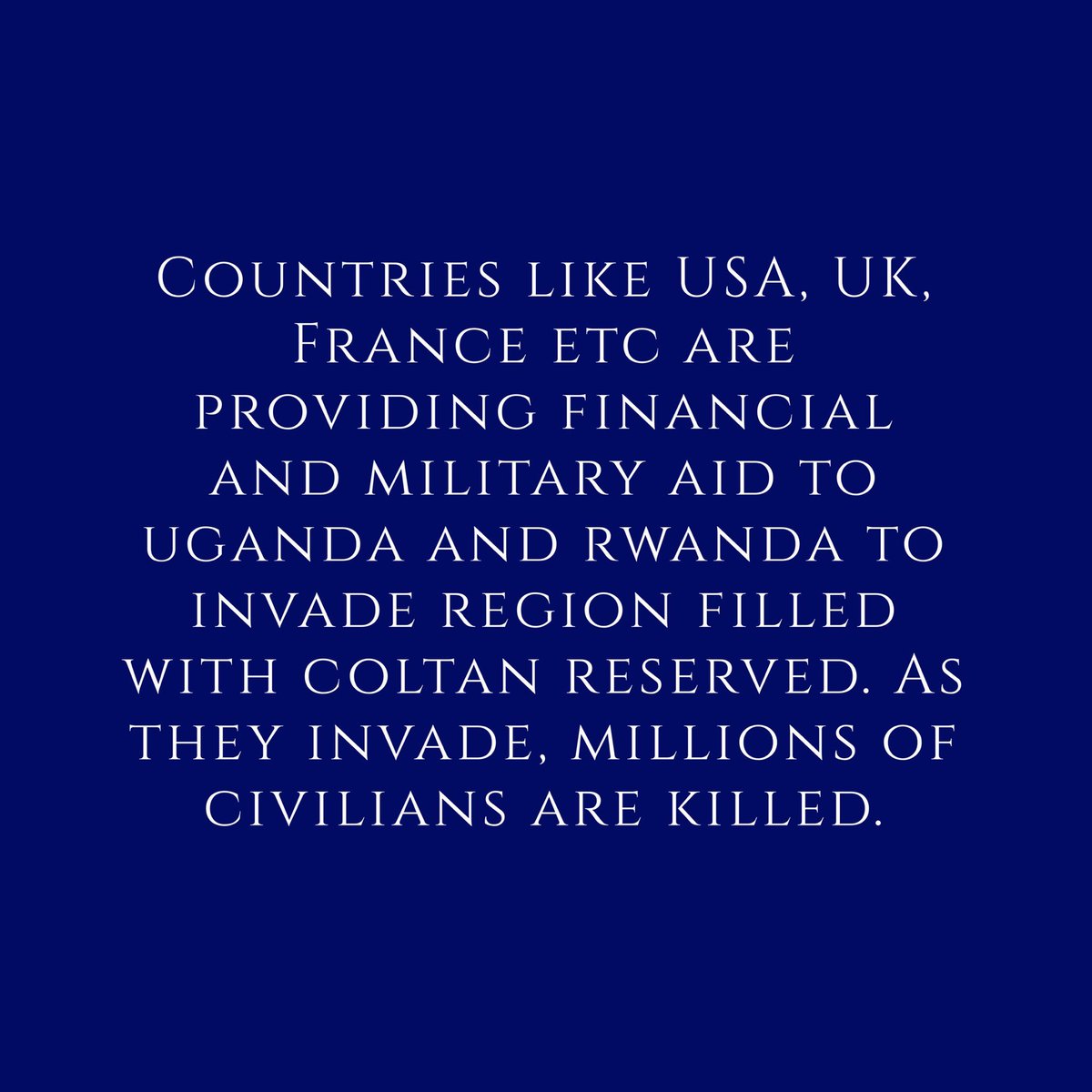 OkeAkinola's tweet photo. Prayers for our Congo brothers and sisters. 
#CongoIsBleeding https://t.co/unQ1ahrarg