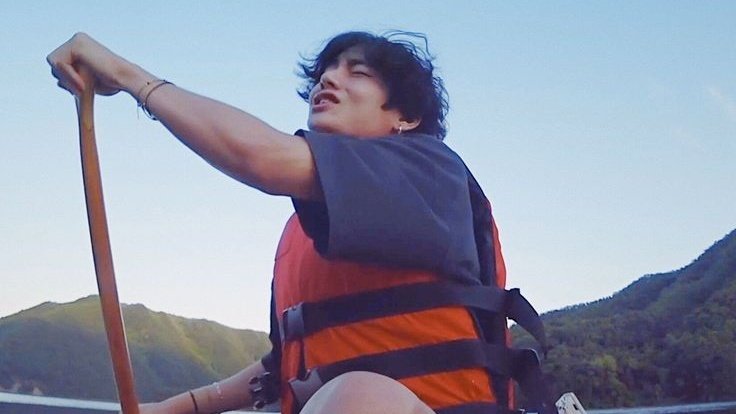 canoeing with tae