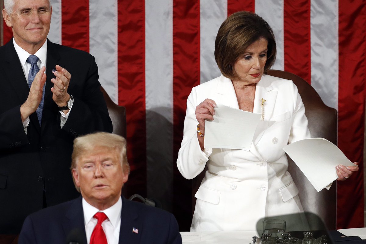 Breaking: 

QUEEN Nancy Pelosi totally destroys Trump by ripping up the desperately needed stimulus deal.