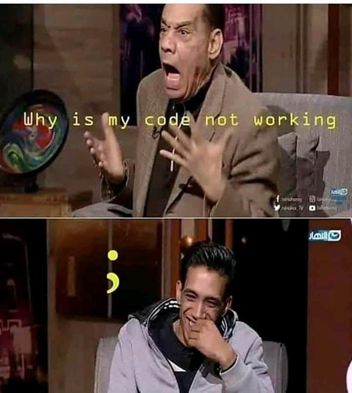 iphonegalaxymd's tweet image. Why is my code not working?
;
#developers #stackoverflow
#cplusplusprogramming
#cprogrammer #programmer #code #codermind #coding #coder #bugs #debugging #compile #compiler #ideadevelopers #android #linux #programminglife #programmingmeme #coderlife #devlife #frontenddeveloper