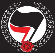 I realized I've seen the 3 Arrows and 2 Flags logos forever and have not known the history behind them besides that they are historically anti-fascist and were used by groups fighting Nazis in the 30s. After some reading I learned they were inextricably linked from the start.