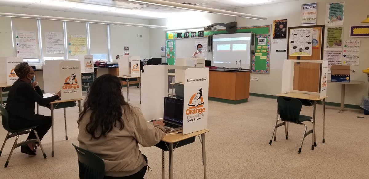 Park staff participated in a hybrid SMART Learning Suite training today. Some staff did face-to-face while others participated virtually. Thank you to Dean from Teq. <a href="/PAES231/">parkaveschool</a> <a href="/Principal_MH/">Park Avenue School, Orange, NJ</a> <a href="/UrbanEducator81/">April Stokes</a> <a href="/ops_district/">Orange Public Schools</a> <a href="/Gerald_Fitzhugh/">Gerald Fitzhugh II, Ed.D. 👌🏾♦️👌🏾♦️KAY</a>
