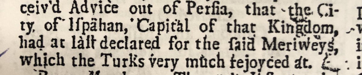 In 1722, Afghan rebels had revolted against their Persian rulers -- bringing an end to the glorious rule of the famous Safavid dynasty, and sacking its legendary capital, Isfahan. Americans were convinced the hated Ottoman Empire was secretly aiding the rebellion