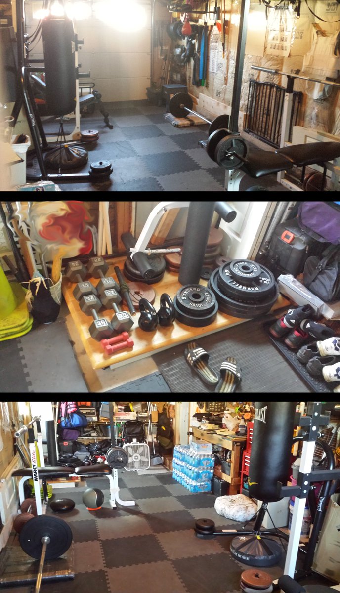 AoDplays's tweet photo. Cleaned my garage gym. https://t.co/pV2hsvweRp