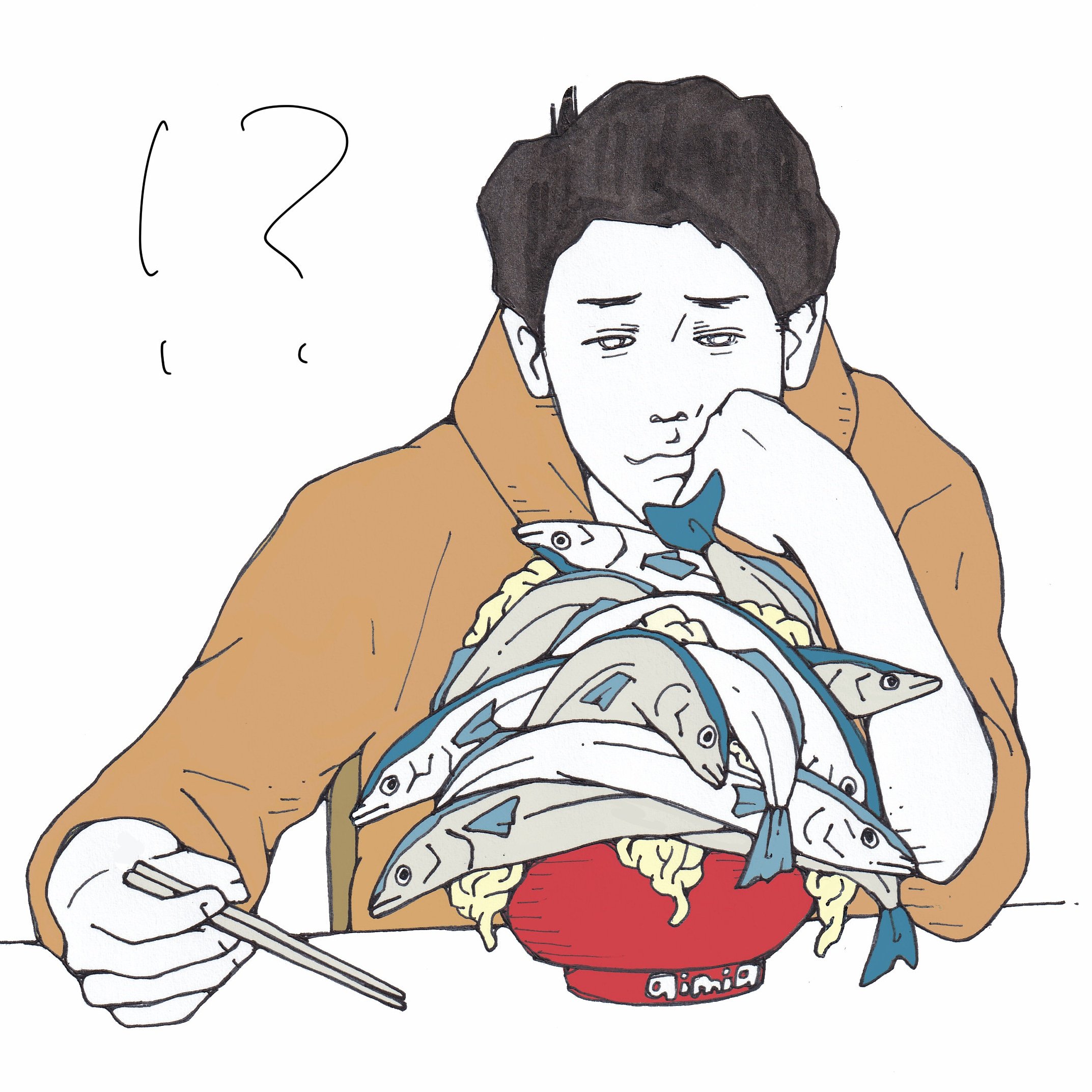 宮﨑 愛 神奈川県ご当地ラーメンのサンマーメンは サンマラーメンと思ってました あんかけラーメン サンマーメン サンマラーメン ソウルフード 宮﨑愛イラスト展 Illustration イラスト 宮崎愛 宮﨑愛 T Co 2jg4e3yjae Twitter